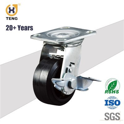 रबड़ ढलाईकार पहियों